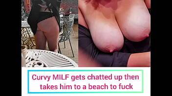 Curvy Mom Has Too Much Wine, Loses Her Friends In Posh Bar Then Gets Chatted Up By Perverted Teen. He Takes Her To The Beach And Records Himself Fucking Her Without Her Even Knowing. on vidfreenow.com