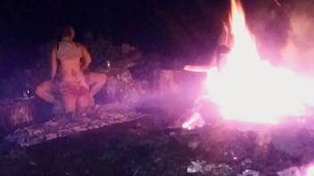 Screwing my brothers wife by the camp fire on vidfreenow.com