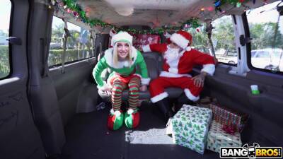 Christmas special in the bang bus for cute Maddie Winters on vidfreenow.com