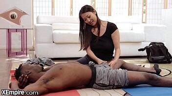 XEmpire - Asian Yoga Instructor Takes Her Client's BBC on vidfreenow.com