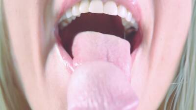 Sesual Tongue Teasing Blowjob And Perfectly Ruined Orgasm on vidfreenow.com