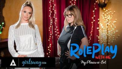 GIRLSWAY Gabbie Carter Has Her Sex Robot Fantasy Fulfilled With Emma Hix on vidfreenow.com