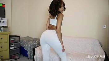 Tight White Clothes Tease - Britain on vidfreenow.com