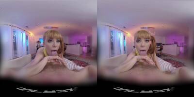 Virtual reality with Penny Pax giving a titjob with a cumshot ending on vidfreenow.com