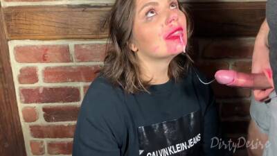 Youtuber Gets Her Face Fucked With Throbbing Cumshot - Usa on vidfreenow.com