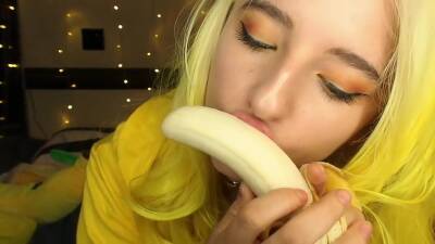 Aftynrose Asmr Sexy Bananya Asmr Video on vidfreenow.com