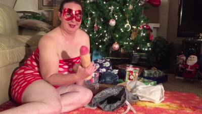 Christmas Eve Unboxing if My New 12 Inch Cock - Masturbation on vidfreenow.com