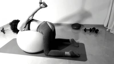 Tober Day 12: Yoga Kink - Tied Up And Fucked On Her Yoga Ball: Bdsmlovers91 on vidfreenow.com