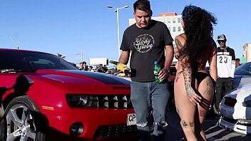 Darleen davne evento car wash calama parte 2 PERFILORIGINAL on vidfreenow.com