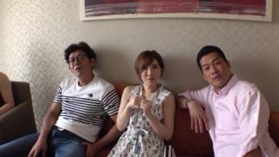 Japanese wife shared by two men in hot homemade cam trio - Japan on vidfreenow.com