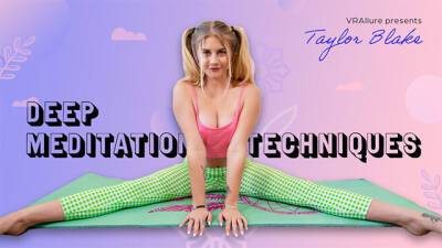 Frisky blonde cutie Taylor Blake is ready to have fun with you in virtual reality on vidfreenow.com