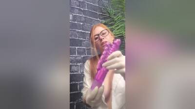 Ginger Asmr - 7 September 2021 - Testing New Double Penatrating Toy on vidfreenow.com