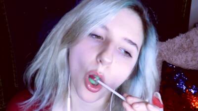 Aftyn Rose Asmr Licking And Sucking on vidfreenow.com