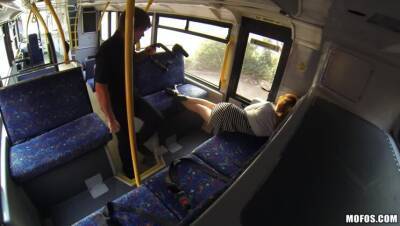 British Hottie on the Bus - Britain - Madrid - mofos on vidfreenow.com