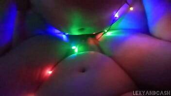 LexyAndCash Fucking In Christmas Lights Part 2 on vidfreenow.com