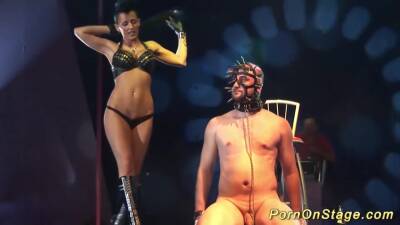 Extreme Fetish Show On Stage on vidfreenow.com