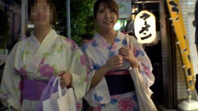 Erection in a nasty beauty peeking from a bare yukata - Japan on vidfreenow.com