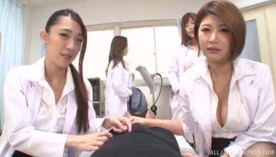 Japanese nurses are keen to try this big piece - Japan on vidfreenow.com