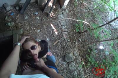 Thug-girl Sucks Cock And Eats Cum Outdoor - Soboyandsogirl on vidfreenow.com