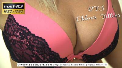 BTS: Chloe's Titties - BeachJerk on vidfreenow.com