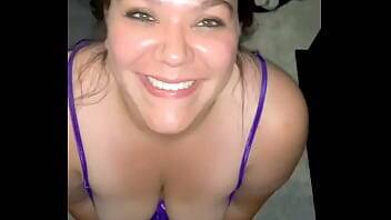 Thick facial for cute busty Latina sillyslutwife on vidfreenow.com