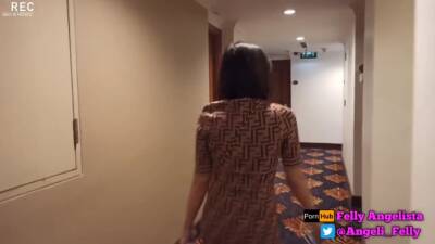 Check in With a Beautiful Stewardess from Indonesia - Indonesia on vidfreenow.com