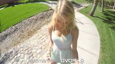 POVD - Teen babe Alex Grey turns a nice picnic into pov sex on vidfreenow.com