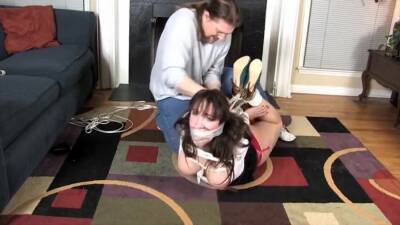 Bbw Babysitter In Strict Bondage - Angelique Kithos on vidfreenow.com