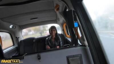 Fake Taxi Skinny Ebony Hottie Fucked on the Backseat - Reality hardcore in car - black tits on vidfreenow.com