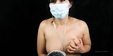 Masked Asmr Porn Topless Vibrator Video on vidfreenow.com