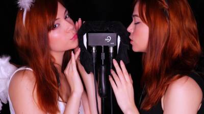 Maimy Asmr - Twin Angels Cleaning Your Ears on vidfreenow.com