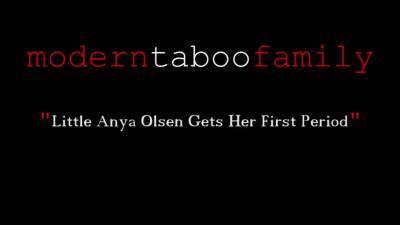 Little anya olsen gets her first period (modern taboo family) on vidfreenow.com