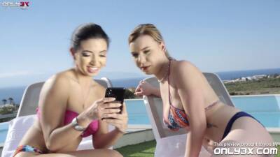 Frida Sante and Mery Monro toying their gaping holes - Mexico on vidfreenow.com