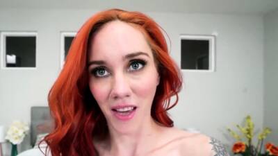 Redhead Nova Sky Stays Firm With Yoga And Masturbation on vidfreenow.com