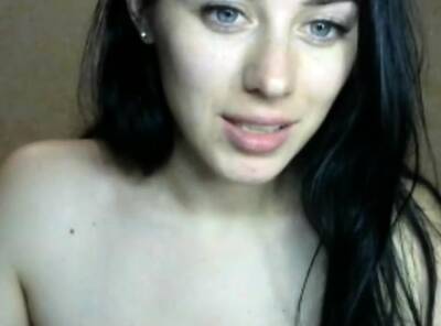 Horny busty blue-eyed girl on vidfreenow.com