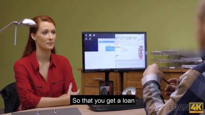 Sex in the loan office is a way for the girl to get a little help on vidfreenow.com