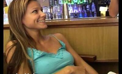 Hairy Teens in Bar on vidfreenow.com