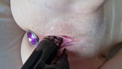 Dildoing My All Holes With My New Sextoys Until Orgasm- Extreme Close Up 10 Min on vidfreenow.com