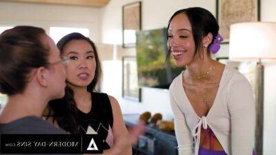 Straight Asian Teen Seduced By Flirty Ebony Lesbian - Alexis tae on vidfreenow.com