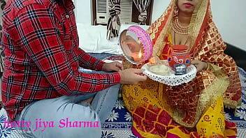 Karwa chauth special 2022 indian xxx desi husband fuck her wife hindi audio with dirty talk - India on vidfreenow.com