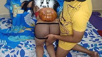 Beautiful Young Indian Teen Trick Fucked By Neighbor On Halloween POV Sex - India on vidfreenow.com