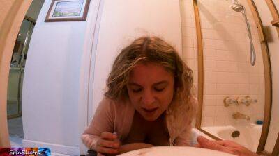 Stepsister Sits On Stepbrothers Dick In The Bathroom - Usa on vidfreenow.com