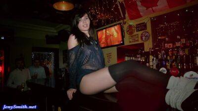 Nude In The Bar on vidfreenow.com