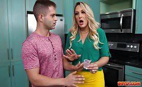 Charley bang stepson Nicky to get preggy on vidfreenow.com