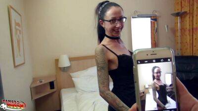 GERMAN SCOUT - Skinny mature Stella pickup and fuck in hotel - Germany on vidfreenow.com