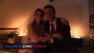 First night with the busty bride - French - France on vidfreenow.com