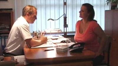 Chubby amateur woman gets fucked on a job interview by her future boss - Germany on vidfreenow.com