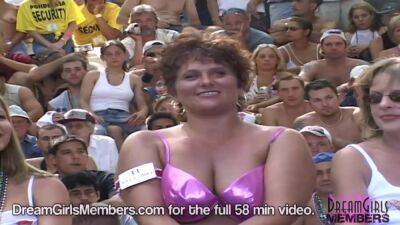 Bikini Contest Takes An Awesome Turn - Public on vidfreenow.com