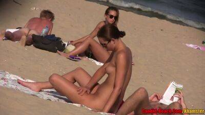 Sexy Naturist Couples Beach Voyeur Hidden Web Cam HD Movie on vidfreenow.com