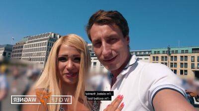 Gabi Gold - Public Pick-up - blond - Germany on vidfreenow.com